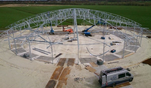 Eerste Roundhouse 45 van Nederland begint vorm te krijgen! 