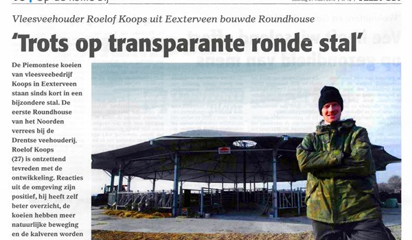 Roundhouse trotse familie Koops in het nieuws