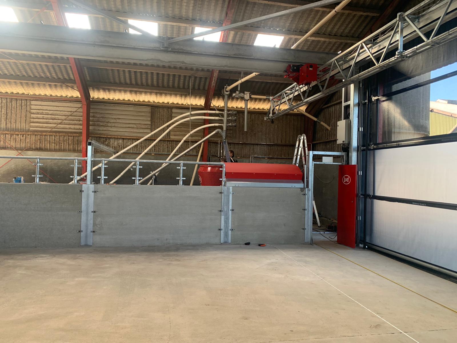 Opgeleverd Modulaire Voerkeuken Frame in Denemarken