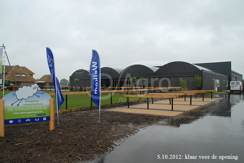 Melkschapenstal, Overijssel - 300 melkschapen