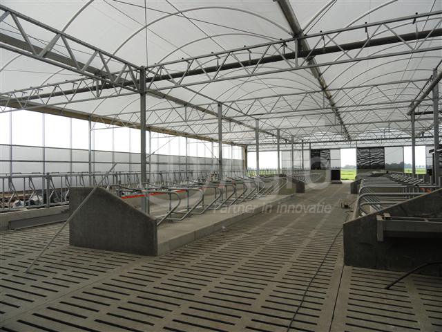 Verbreding en verlenging ligboxenstal NO-Polder