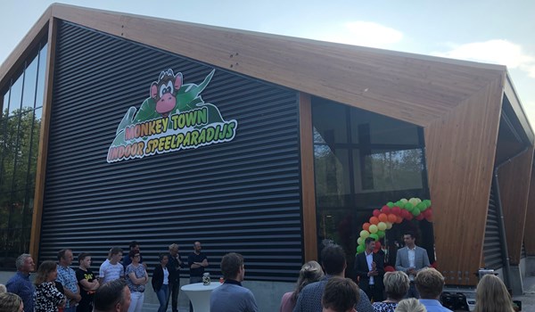 Officiële opening speelhal